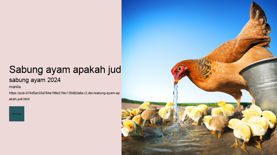 sabung ayam apakah judi